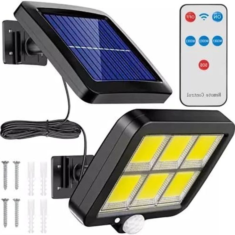 FLUESTON Remote-Controlled Solar Motion Sensor Lamp - Image 2