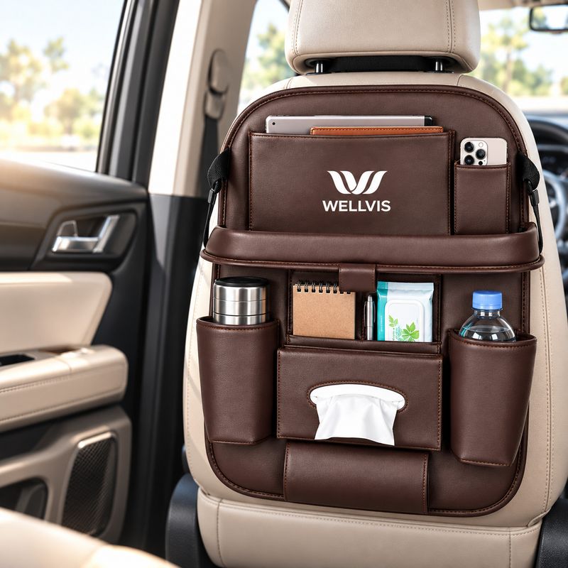Wellvis 7D PREMIUM Car Seat Organizer - Image 2