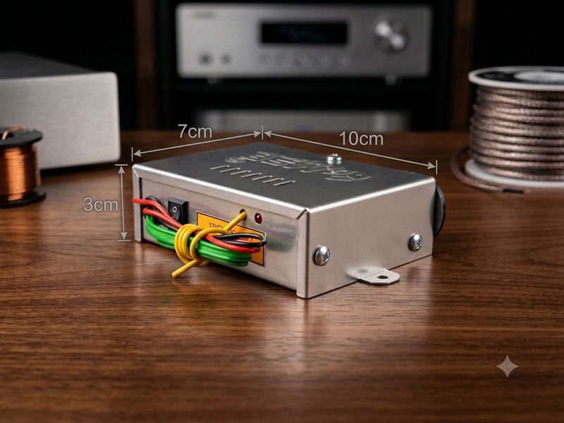 MSB Mini Amplifier 12W AV Control Amplifier Silver - Image 3