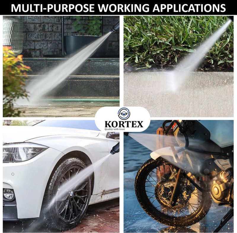 KT - 6 2000 Watt, 160 Bars, 8L/Min Pressure Washer - Image 5
