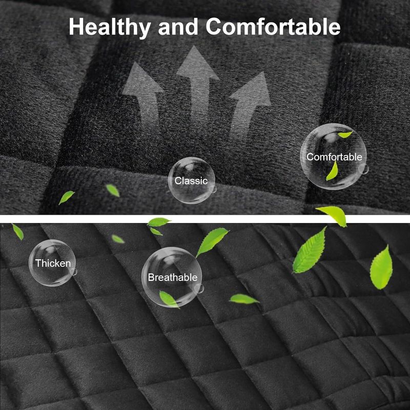 SUNNIFA Velvet Car Seat Cover Universal - Image 6