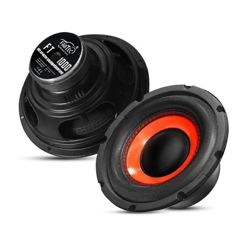 FABTEC 10 Inch 250W RMS Subwoofer - Image 2