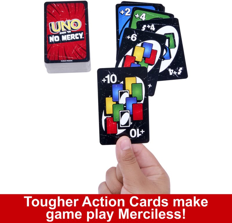 mattel GAMES Mattel Uno Show em No Mercy Card Game - Image 6