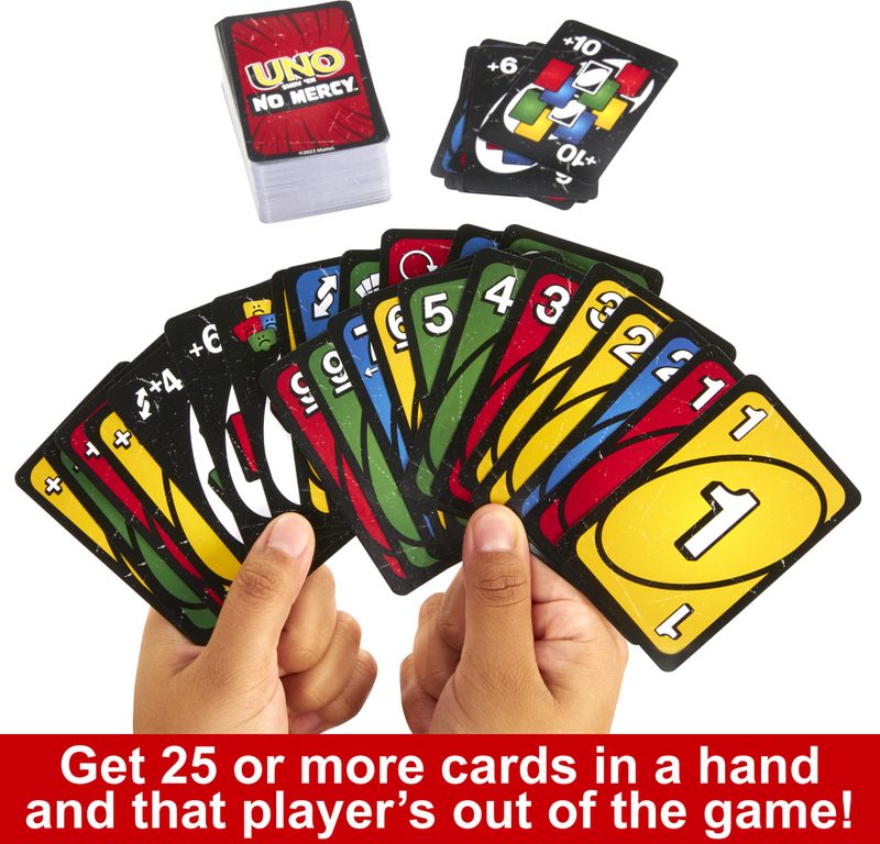 mattel GAMES Mattel Uno Show em No Mercy Card Game - Image 5