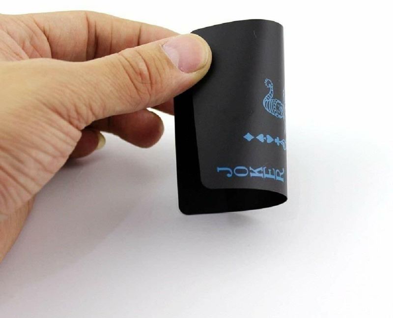 SHUANG YOU Unique Black Waterproof Playing Cards - Image 4