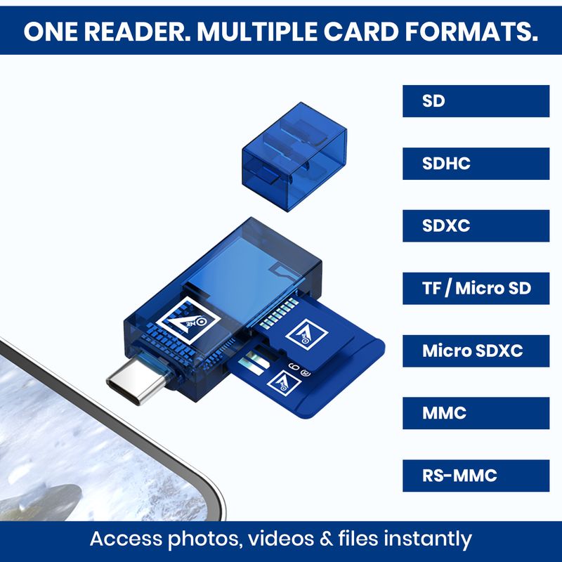 ONE 7 2-in-1 SD & TF Card Reader - Image 4