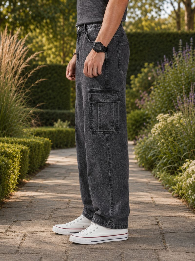 Playfeel Men Cargos - Image 4