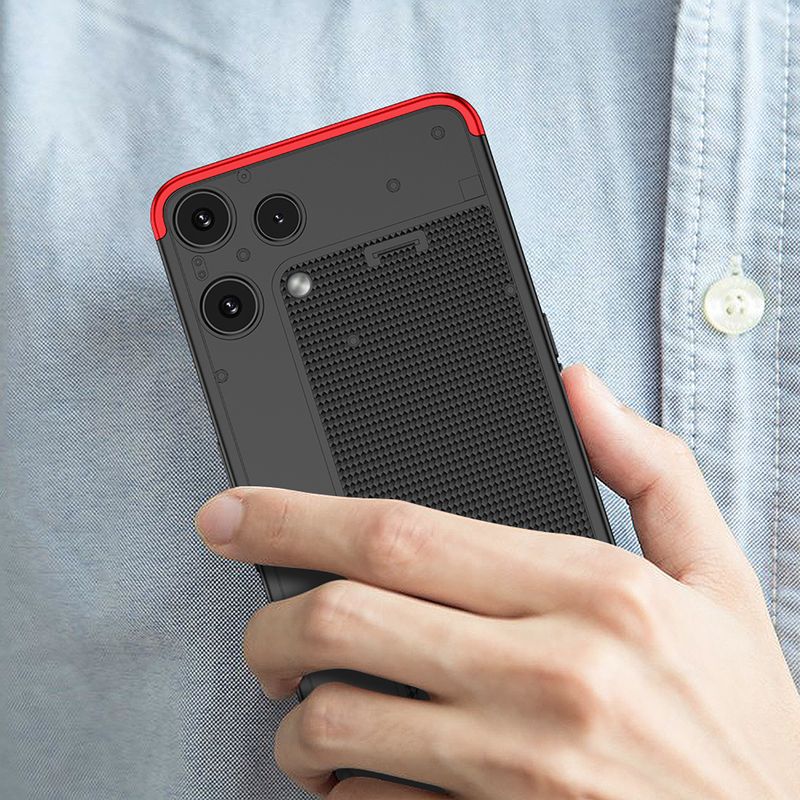 LILLIPUT Back Cover for Nothing Phone 3a Lite (Red) - Image 3