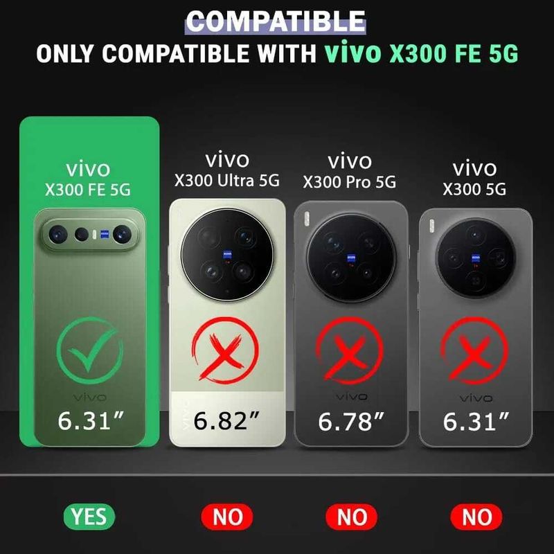 Nice Assoseries HUB Back Cover for Vivo X300 Fe 5G (White) - Image 3