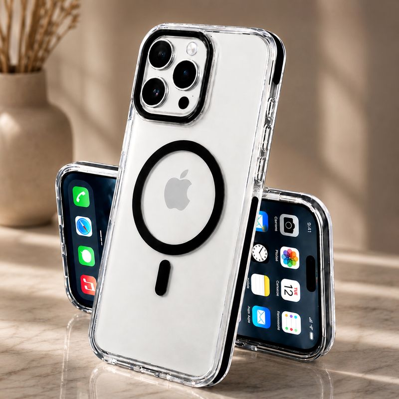 FeelWhiz iPhone 14 Pro Transparent Back Cover - Image 2
