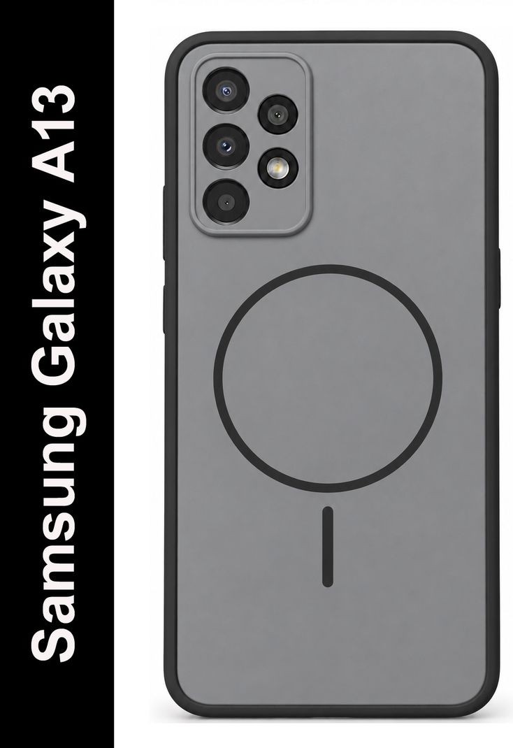 Regolith Back Cover for Samsung Galaxy A13 (Black, Camera Bump - Image 3