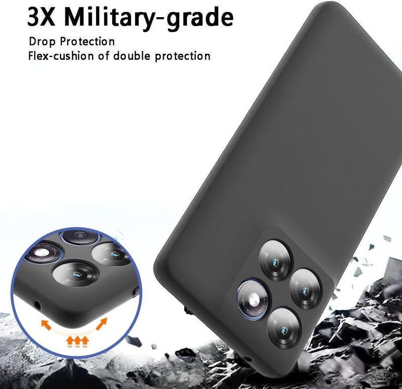 SNAPCOVR Back Cover for Motorola Moto edge 70 Fusion 5G Black - Image 4