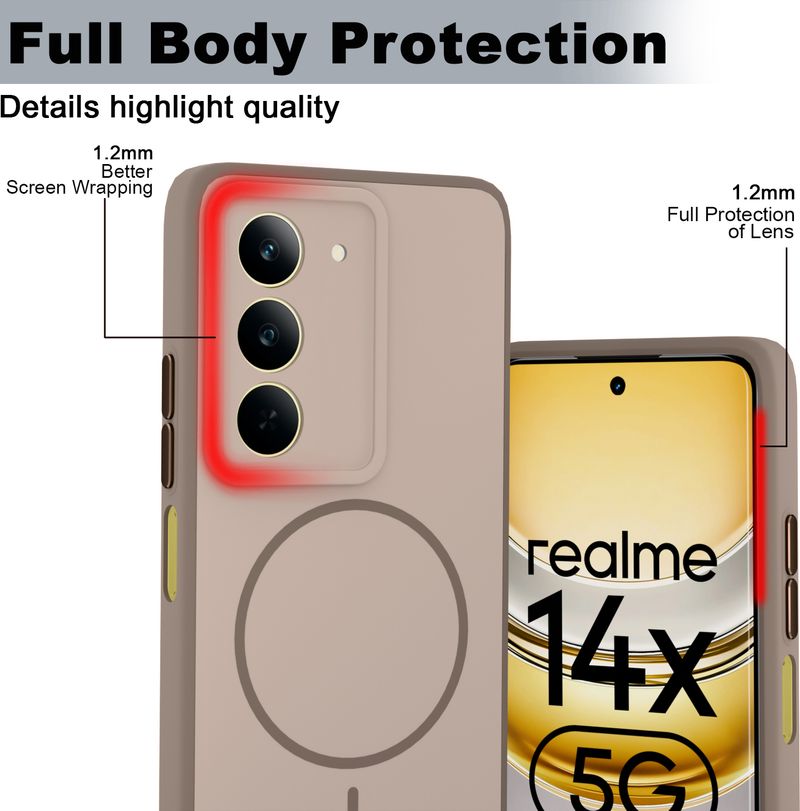 KartV Back Cover for Realme 14x 5G - Image 3