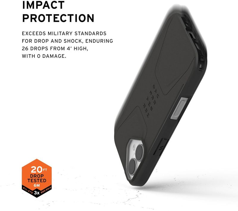 Urban Armor Gear UAG Civilian MagSafe Case for iPhone 17 (6.3-Inch) - Image 5