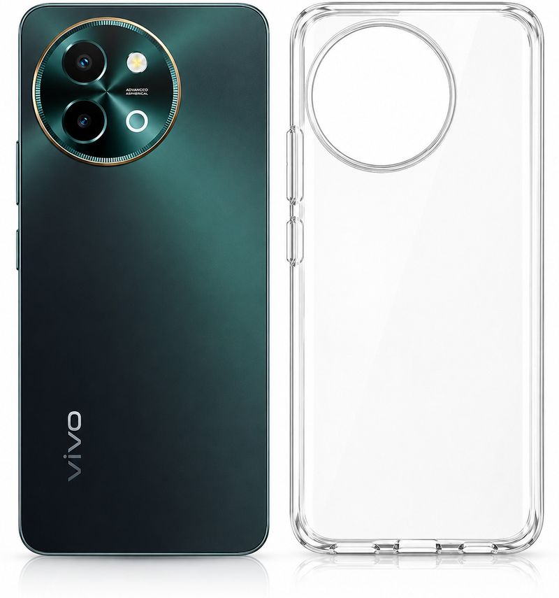 THEZYROFIT Anti Yellow Back Cover for VIVO Y58 (White) - Image 2