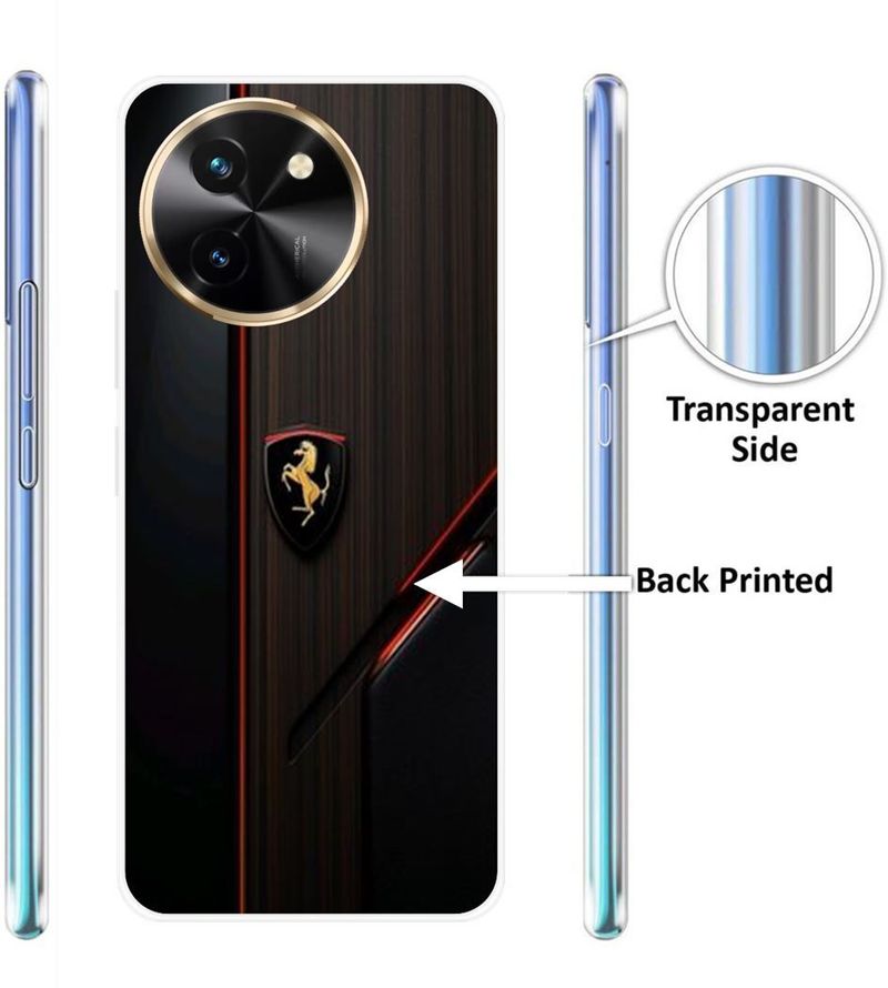 DKSTAR Back Cover for Vivo T3x 5G, Multicolor, Grip Case - Image 5