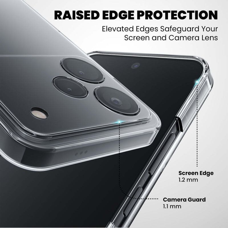 Cermarise Back Cover for realme P4 5G (Transparent, Hard Case) - Image 8