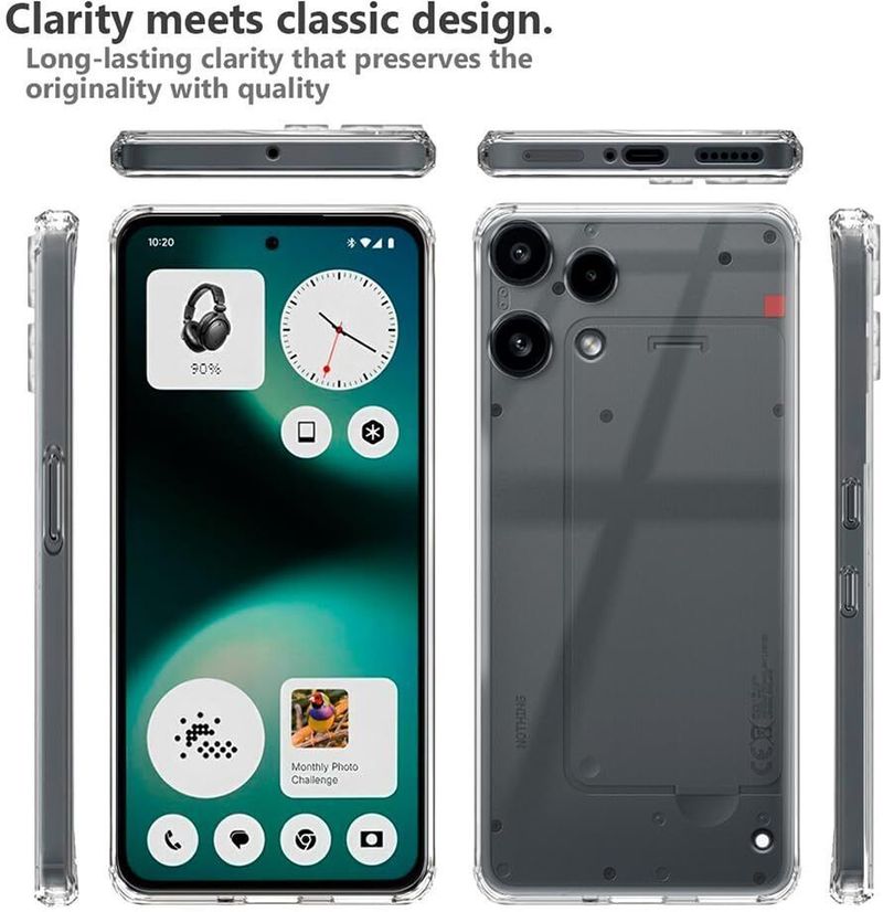spaziogold Back Cover for Nothing Phone 3A Lite 5G - Image 5