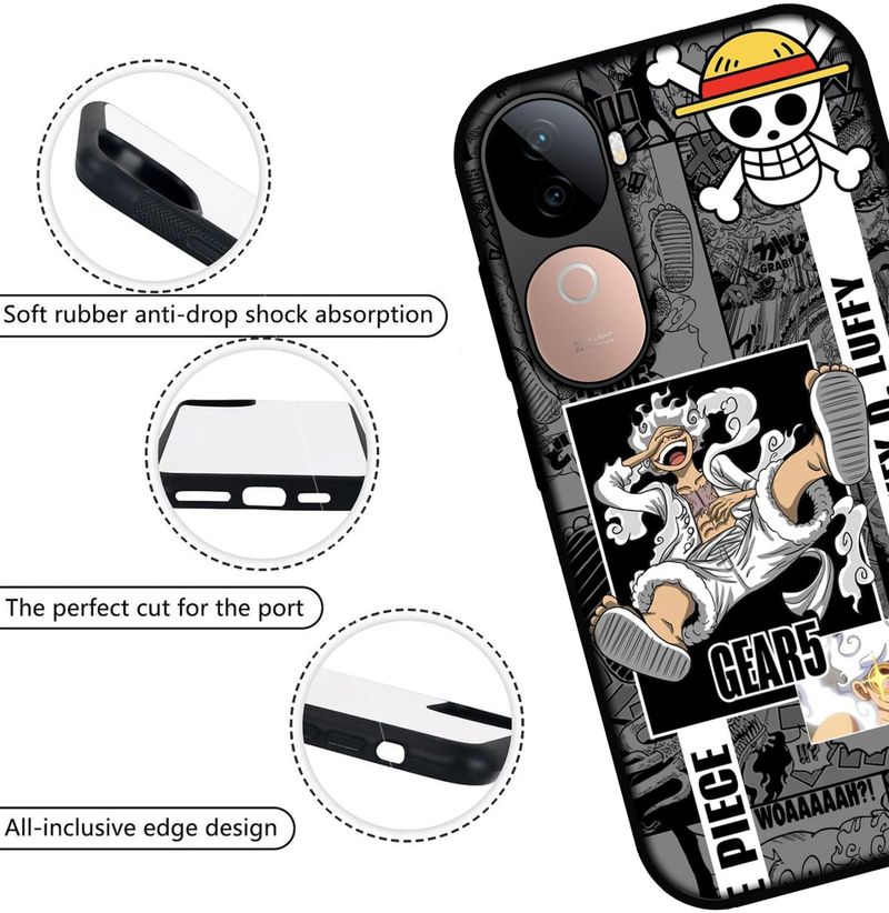 Smutty Back Cover for IQOO Z9s 5G, Multicolor - Image 3