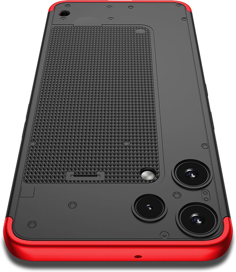 LILLIPUT Back Cover for Nothing Phone 3a Lite (Red) - Image 6