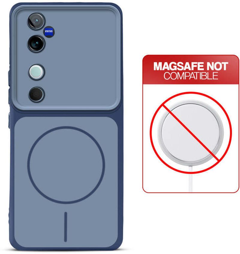 RESOURIS Back Cover for vivo T3 Ultra 5G, Blue - Image 4
