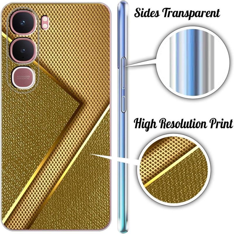 royal eshop 15 Back Cover for vivo Y31 5G, Multicolor, Silicon - Image 5