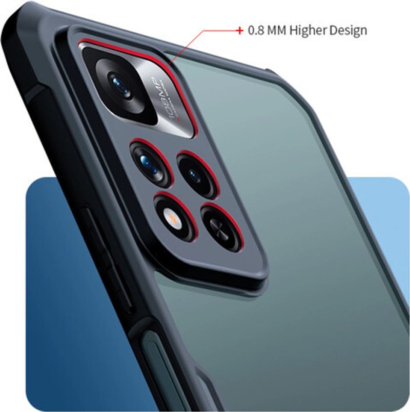 clovyaar Back Cover for Poco M4 Pro 5G (Black, Grip Case, Thermoplastic Polyurethane, Pack of: 1) - Image 4