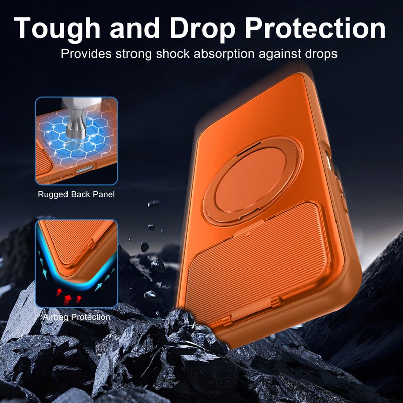 Dolbyte Back Cover for OPPO A6X 5G Orange - Image 3