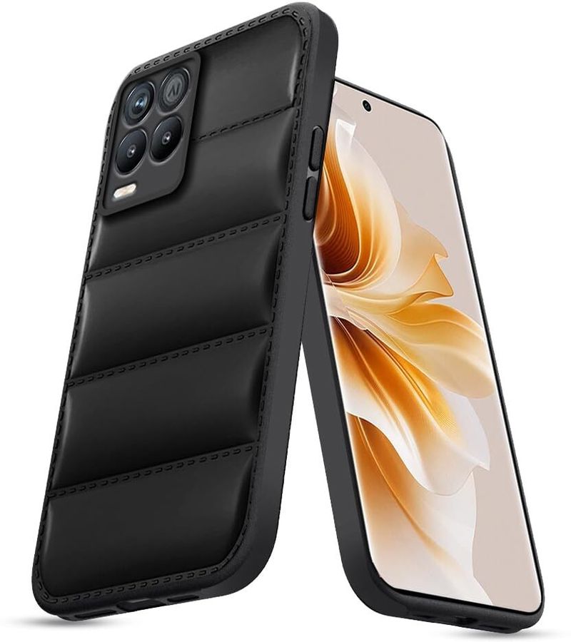 56 CASE AND COVER Back Cover for OPPO A54 Black - Image 2