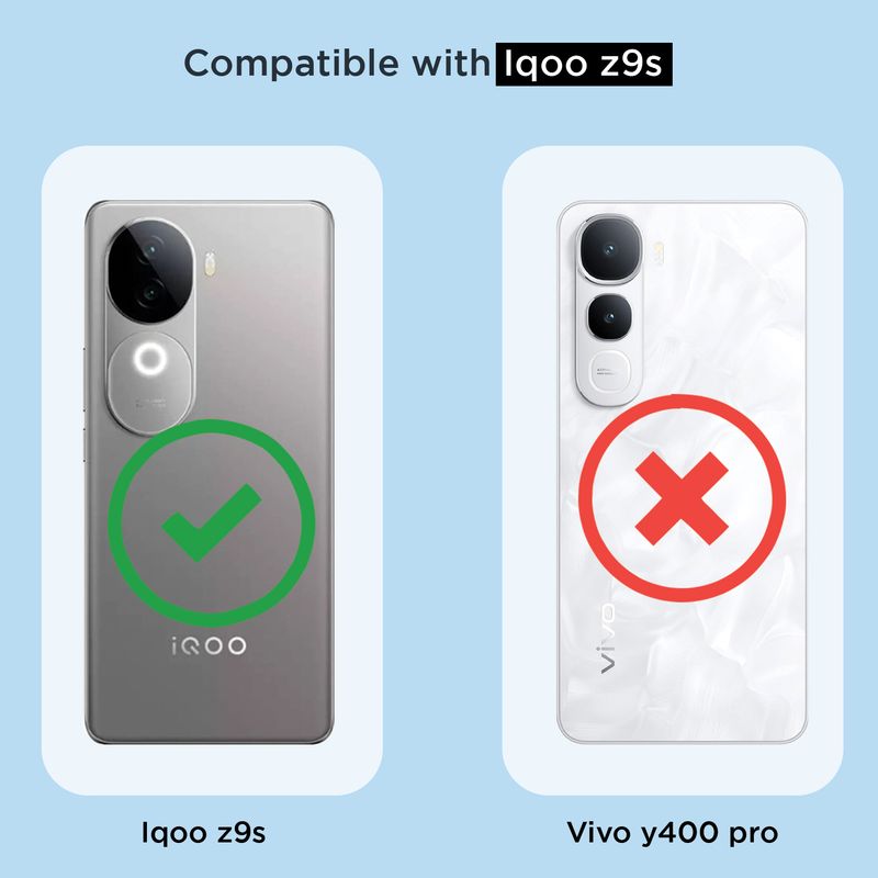 Pikkme Transparent Grip Case for IQOO Z9s 5G - Image 5