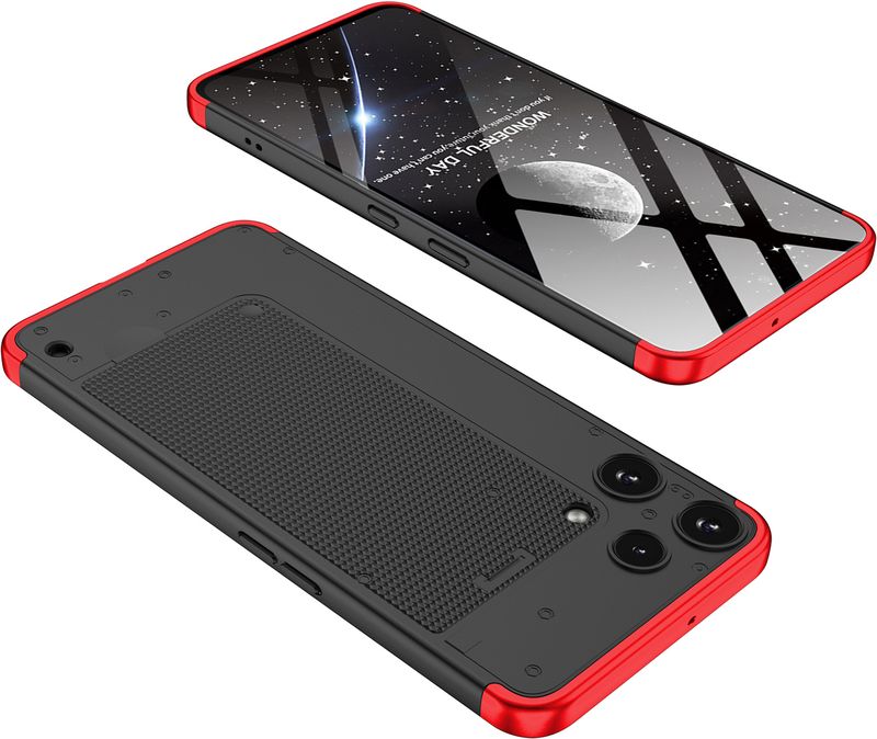 LILLIPUT Back Cover for Nothing Phone 3a Lite (Red) - Image 2