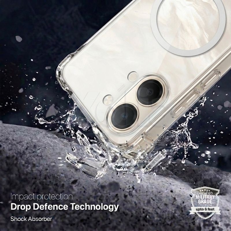 Xolia Back Cover for iQoo Z11 Lite 5G Transparent - Image 3