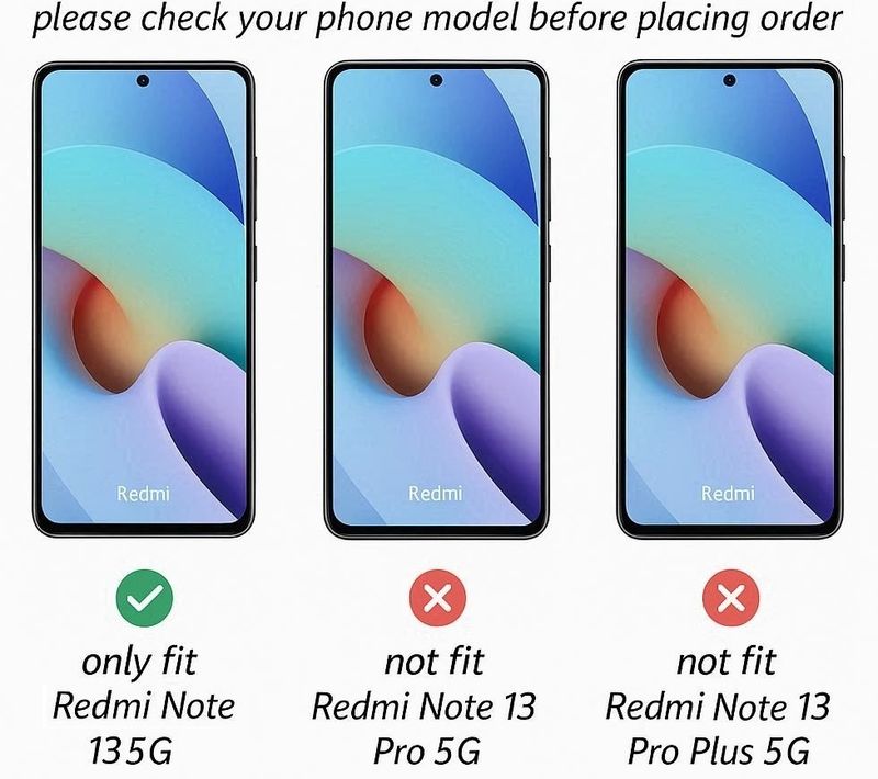 Cover Alive Back Cover for Redmi Note 13 5G (Black) - Image 3