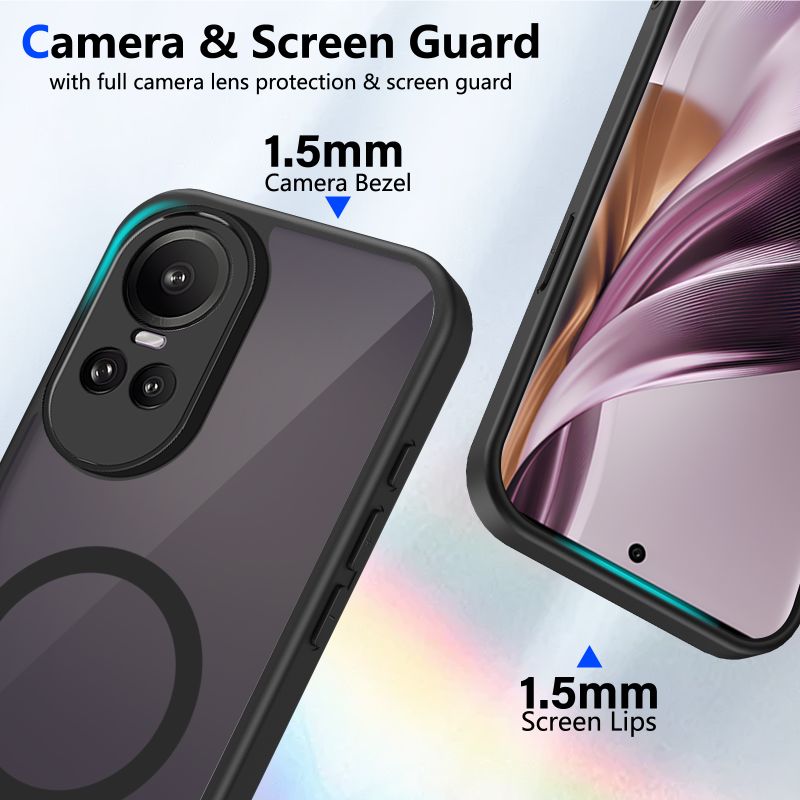 Cover Alive Oppo Reno 10 Pro 5G Back Cover Black - Image 5