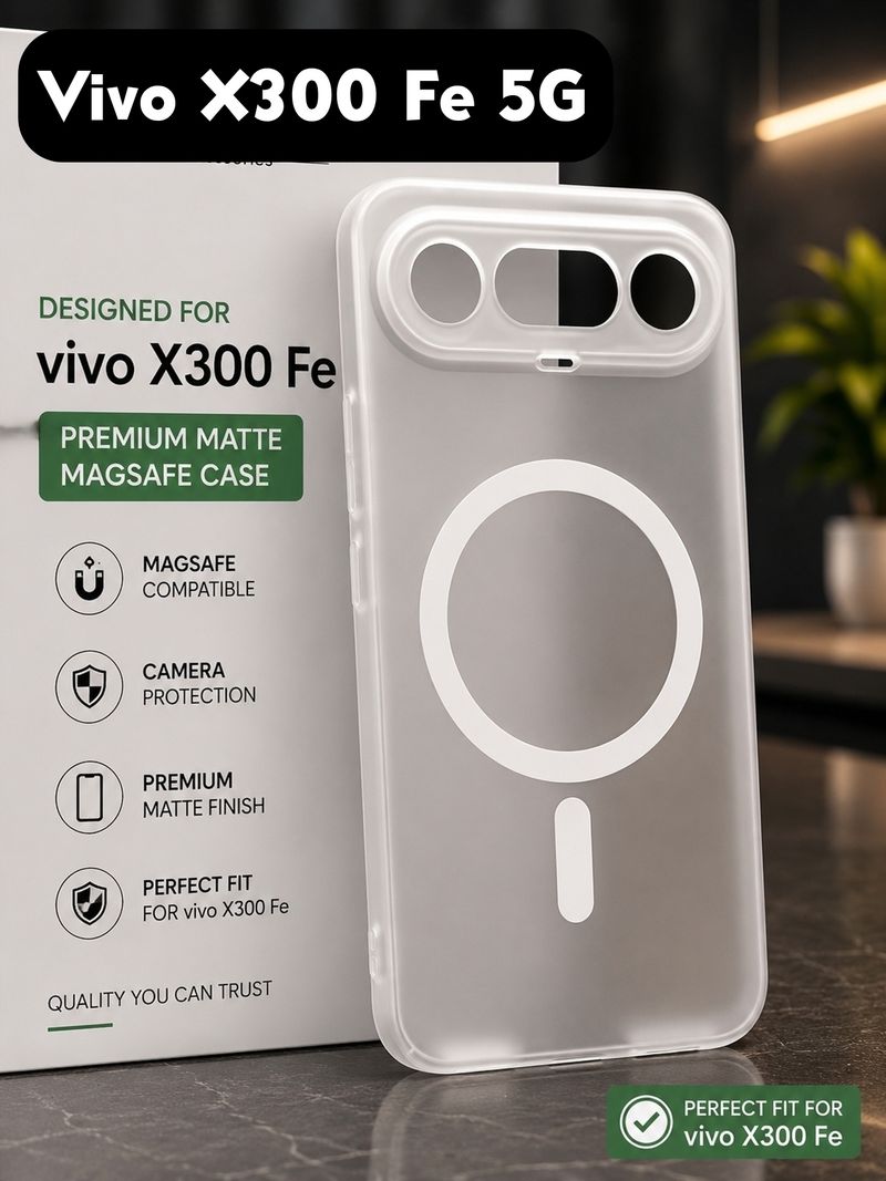 Nice Assoseries HUB Back Cover for Vivo X300 Fe 5G (White) - Image 2