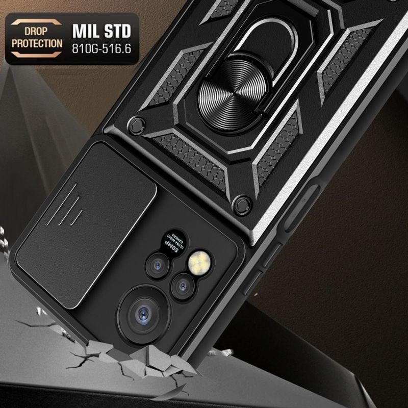 SmartLike Back Cover for Infinix Hot 11S Black - Image 4