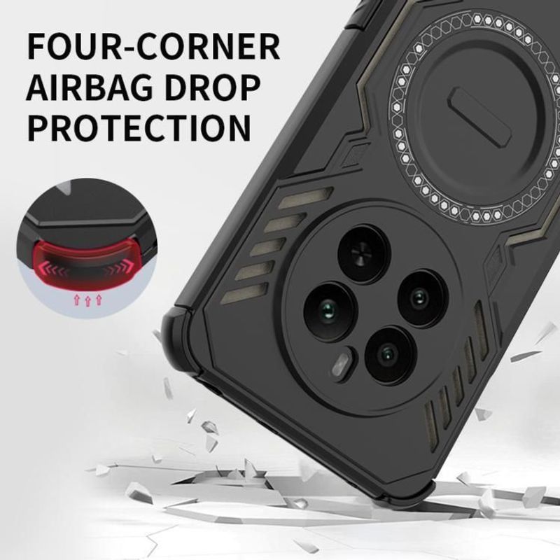 KWINE CASE Back Cover for realme P1 5G (Black, Rugged Armor, Fiber, Pack of: 1) - Image 3