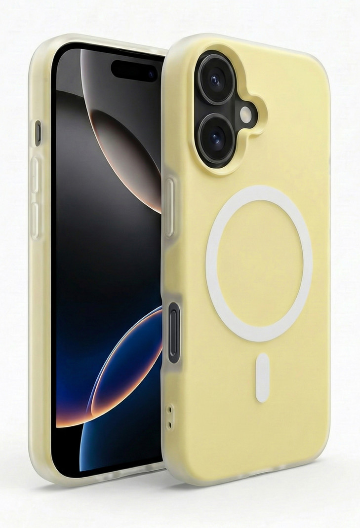 Flipkart SmartBuy Back Cover for iPhone 17 Yellow, Shock Proof, Polycarbonate, Silicon, Pack of: 1