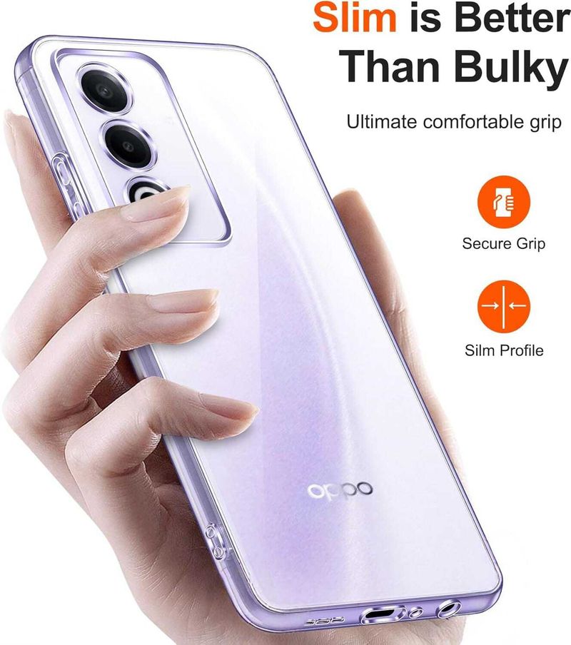 Adi Creations Back Cover for OPPO A3 Pro 5G (Transparent) - Image 6