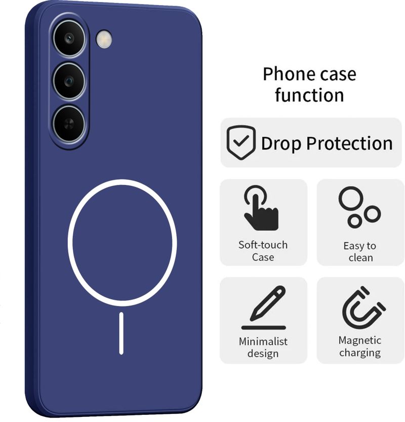 Forego Back Cover for Realme C83 5G (Blue, Flexible, Silicon) - Image 5