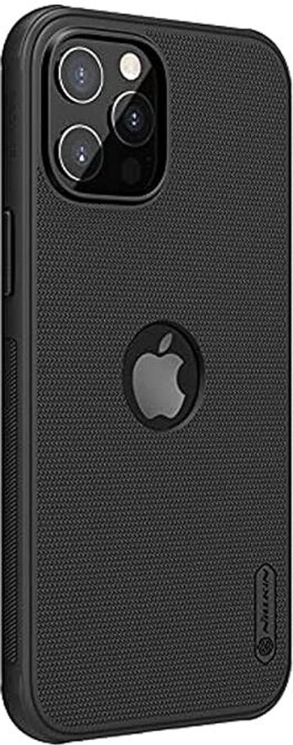 PrintCzar iPhone 12 Pro Max Black Back Cover - Image 2