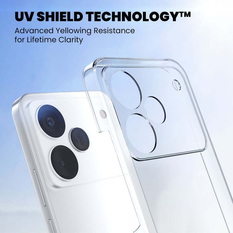Cermarise Back Cover for realme P4 5G (Transparent, Hard Case) - Image 6