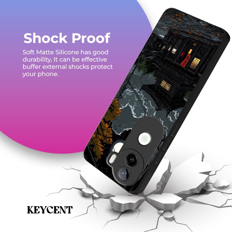 KEYCENT Back Cover for Samsung Galaxy F56 5G (Wooden) - Image 5