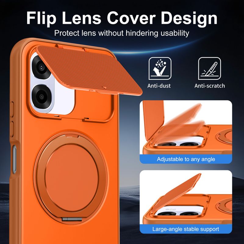 Dolbyte Back Cover for OPPO A6X 5G Orange - Image 6