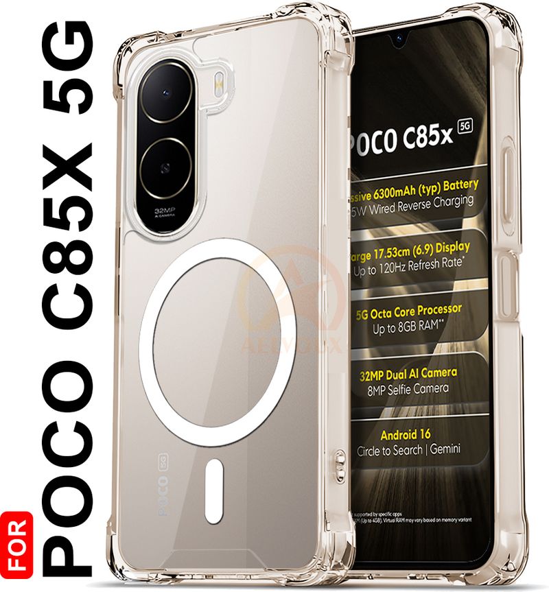 AelVouX Back Cover for Poco C85X 5G - Image 2