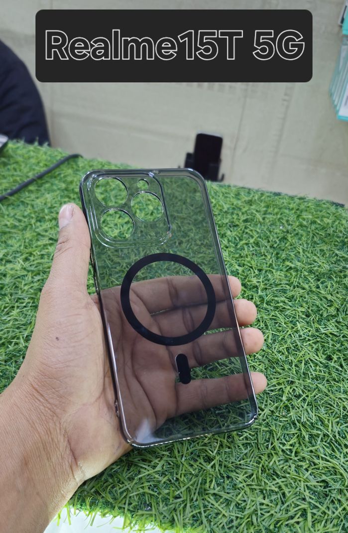 MR BROTHERS Back Cover for Realme 15T 5G Black - Image 2