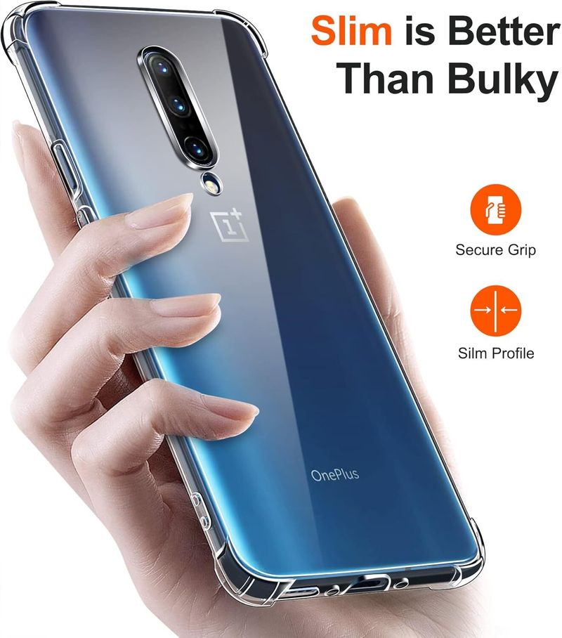 ADITI Designs OnePlus 7 Pro Back Cover Transparent - Image 6