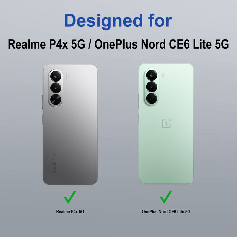 RESOURIS Back Cover for realme P4x 5G, realme P4x (Black, Magsafe, Thermoplastic Polyurethane, Pack of: 1) - Image 4