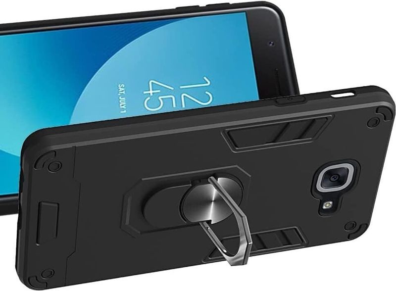 PrimeLike Bumper Case for Samsung Galaxy J7 Max, Black - Image 4