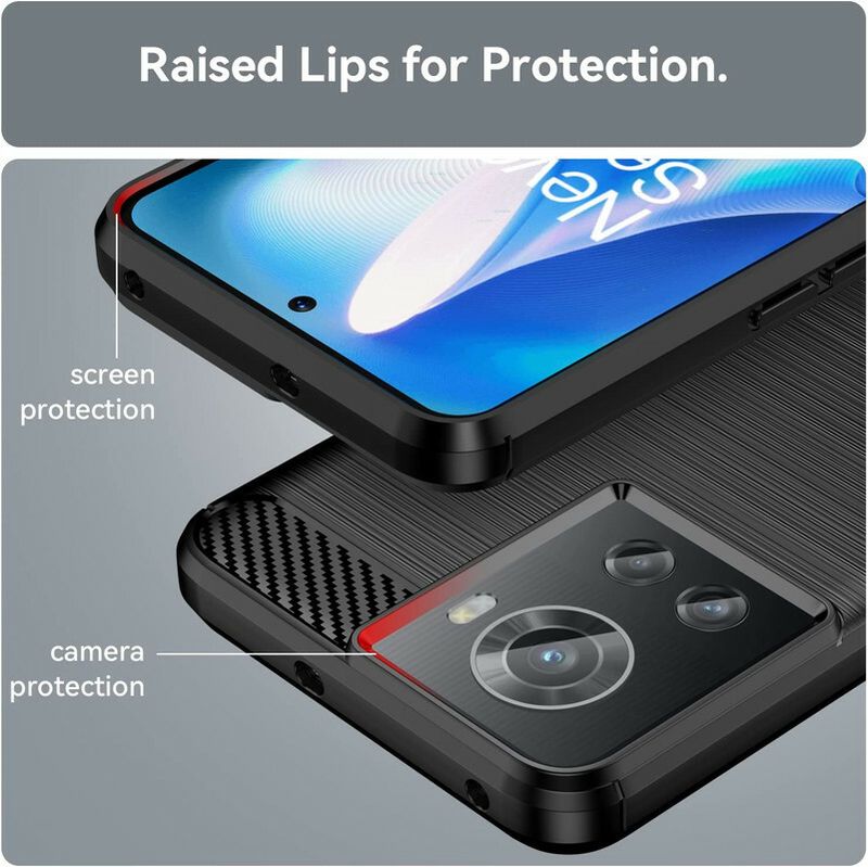 Elica Back Cover for OnePlus 10R 5G Black - Image 5